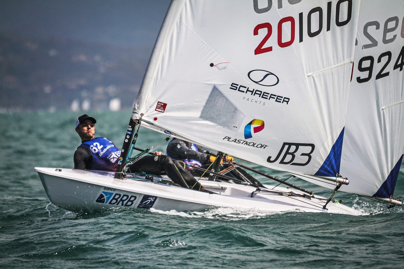 Davi Neves na Copa Brasil de Vela em Ilhabela